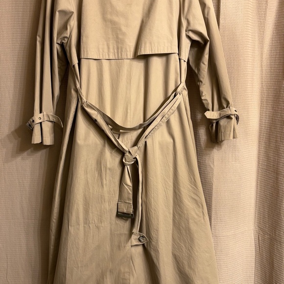 London Fog Raincoat Trench Winter Coat Tan Women's 6 - Picture 7 of 15